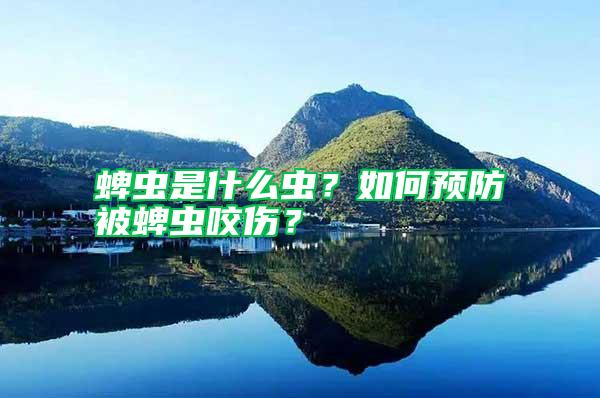 蜱蟲是什么蟲？如何預防被蜱蟲咬傷？
