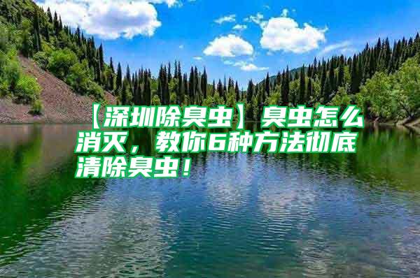【深圳除臭蟲(chóng)】臭蟲(chóng)怎么消滅，教你6種方法徹底清除臭蟲(chóng)！