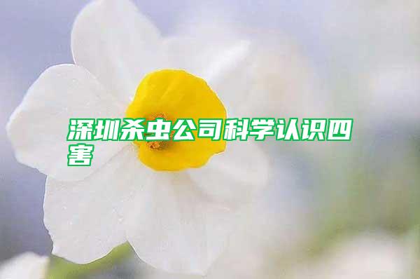 深圳殺蟲公司科學(xué)認(rèn)識(shí)四害