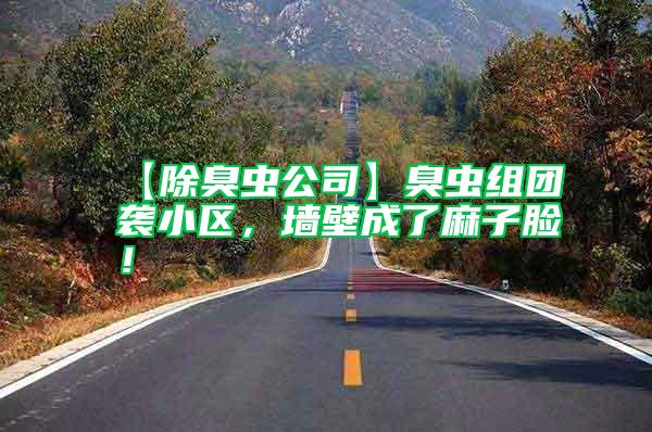 【除臭蟲公司】臭蟲組團襲小區(qū)，墻壁成了麻子臉！