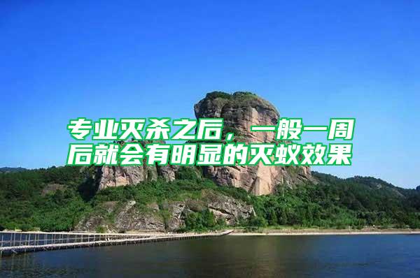 專業(yè)滅殺之后，一般一周后就會(huì)有明顯的滅蟻效果