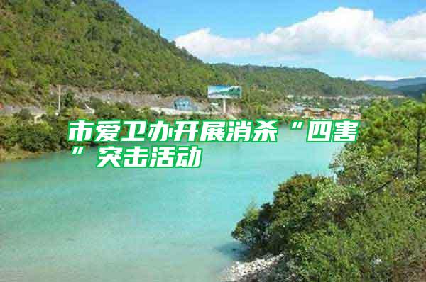 市愛(ài)衛(wèi)辦開(kāi)展消殺“四害”突擊活動(dòng)