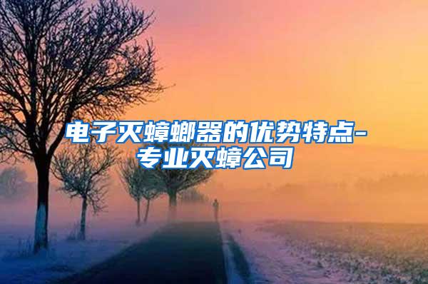 電子滅蟑螂器的優(yōu)勢(shì)特點(diǎn)-專業(yè)滅蟑公司